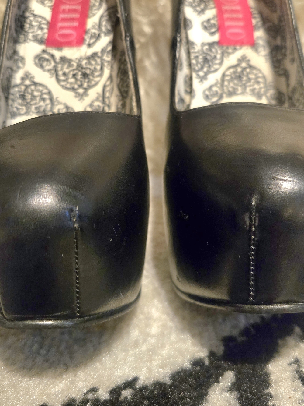 Bordello Teeze Platform Stiletto Pumps - Picture 3 of 7